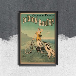 Plagát Bicykel Dion Bouton