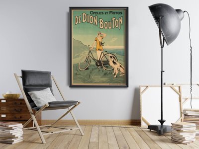 Plagát Bicykel Dion Bouton