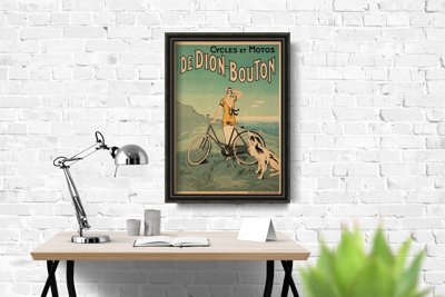 Plagát Bicykel Dion Bouton