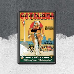Poster Vuelta Ciclista Cataluna