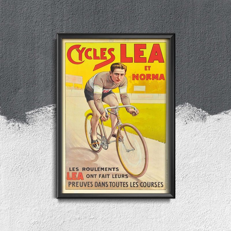 Plagát na stenu Plagát na bicykel Campionati del Mondo di Ciclismo