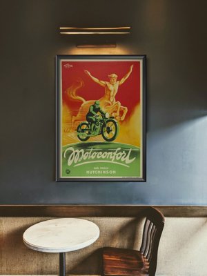 Poster Motoconfort Sur Pneus Hutchinson
