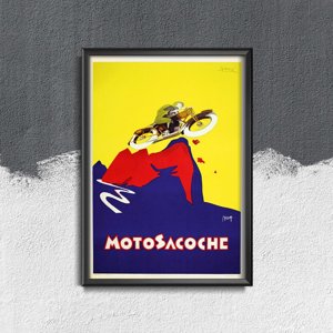 Poster Motosacoche