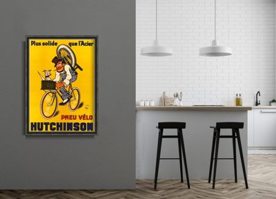 Poster na stenu Pneu Velo Hutchinson Vintage od Mich