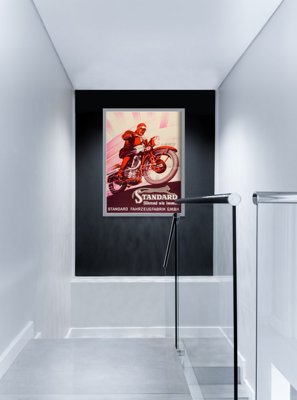 Plagát Motocykel