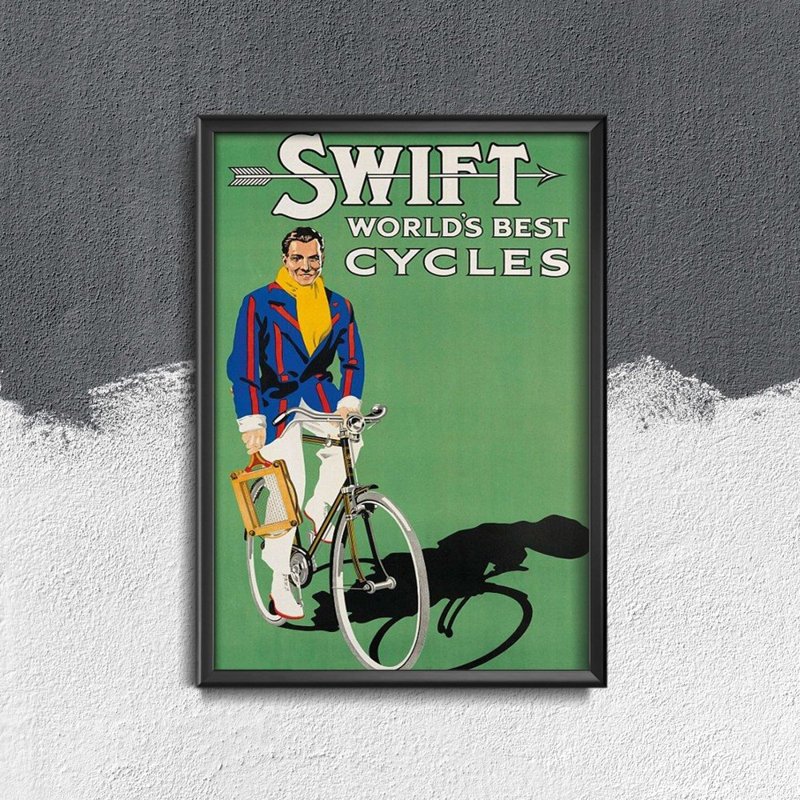 Poster Rýchle bicykle