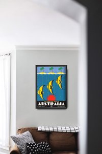 Vintage plagát Austrália