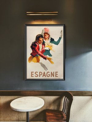 Plagát v retro štýle Španielsko