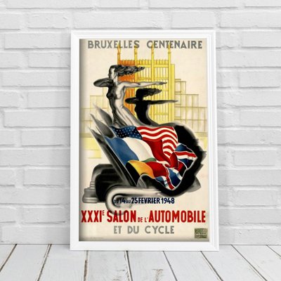 Plagát Bruselský autosalón