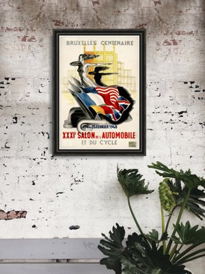 Plagát Bruselský autosalón