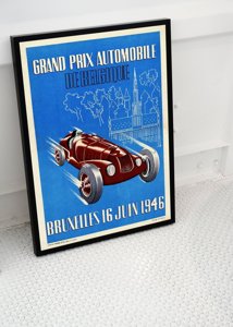 Plagát na stenu Veľká cena belgických automobilových pretekov