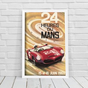 Poster Heured du Mans