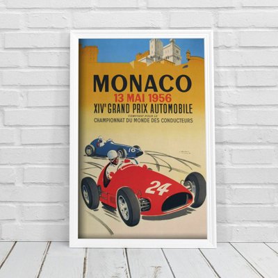 Poster na stenu Automobil Grand Prix XIV Monaka