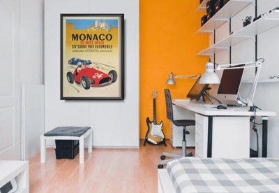 Poster na stenu Automobil Grand Prix XIV Monaka