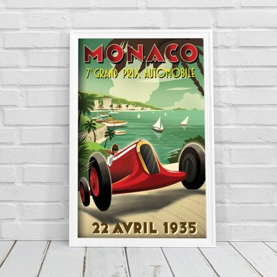 Poster Veľká cena Monaka