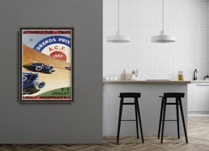Poster na stenu Automobilová Grand Prix Francúzska