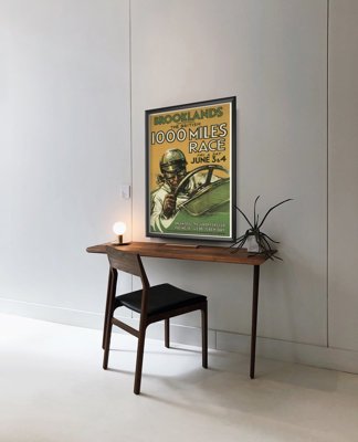 Poster na stenu Plagát Grand Prix Brooklands The British Miles Race