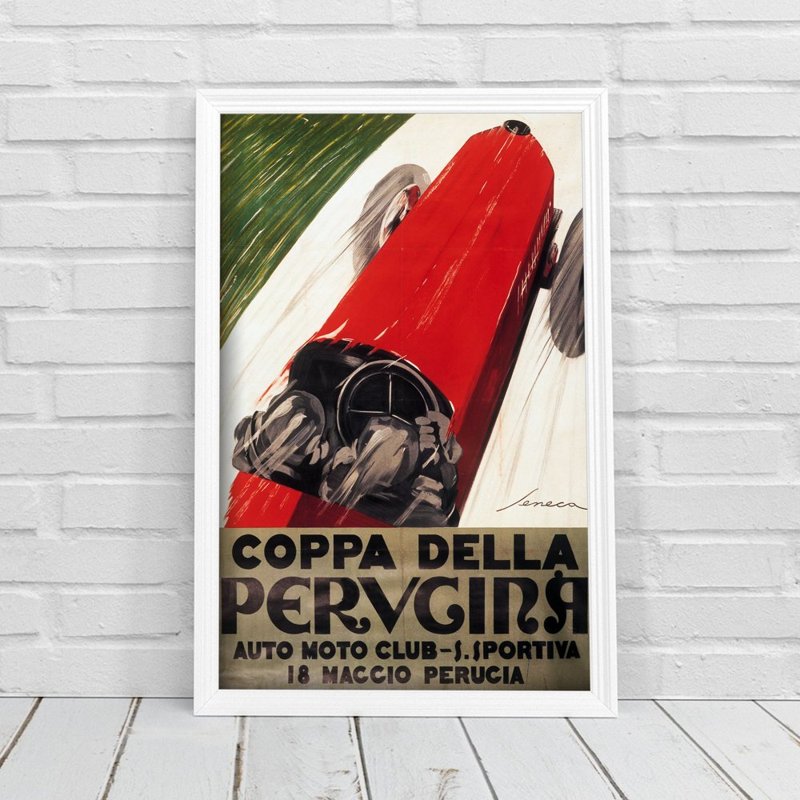 Poster Plagát Grand Prix Coppa della Perugina Federico Seneca