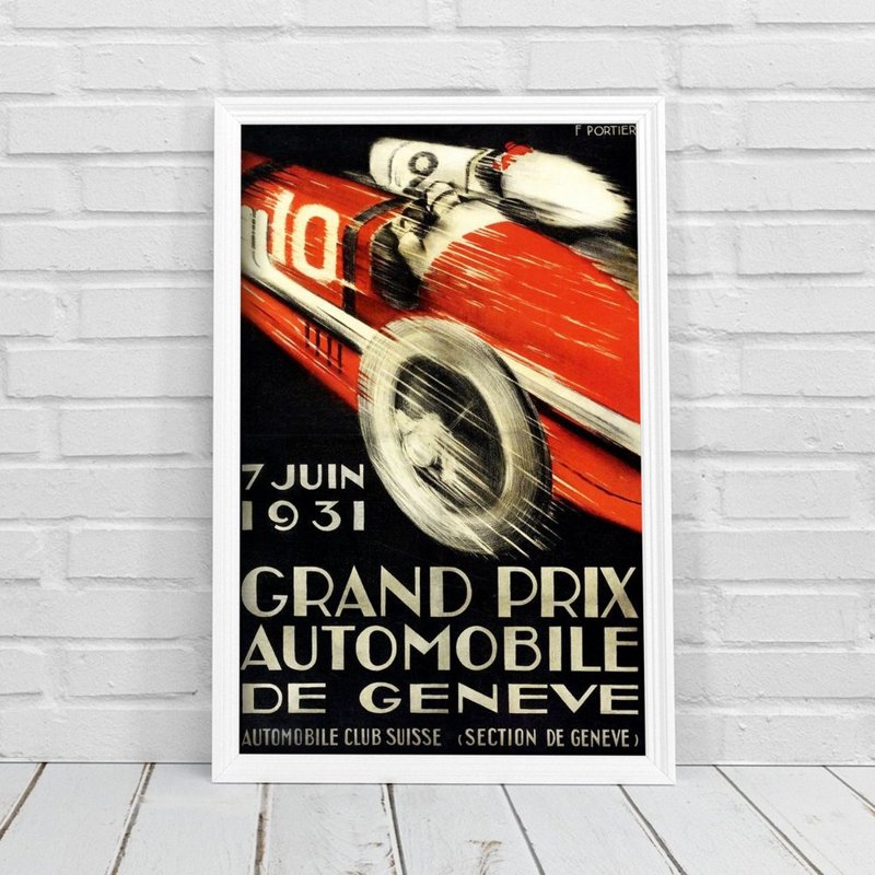 Poster na stenu Veľká cena automobilov v Ženeve