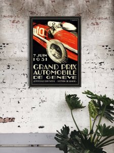 Poster na stenu Veľká cena automobilov v Ženeve