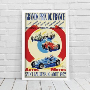 Plagát Veľká cena Francúzska