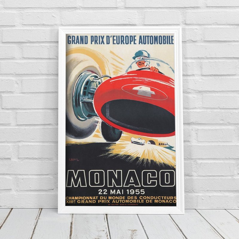 Poster Veľká cena Monaka