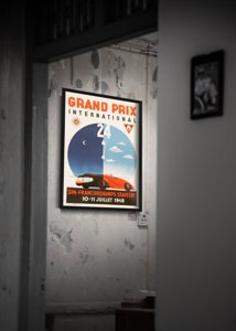 Poster Grand Prix International SPA Francorchamps Stavelot
