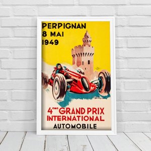 Poster Raspaut Perpignan eme Grand Prix