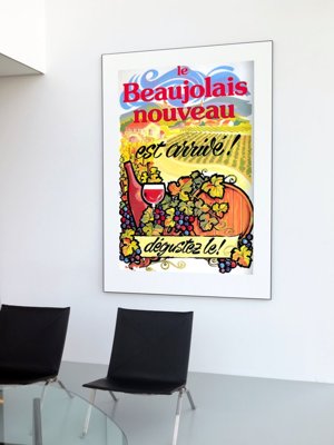 Plagát do obývačky Nový plagát vína Beaujolais Nouveau