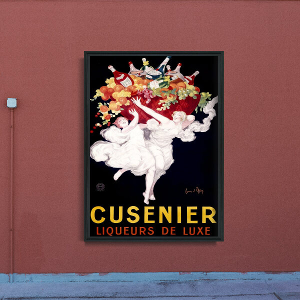 Plagát do obývačky Reklamný likér Cusenier