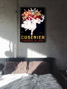 Plagát do obývačky Reklamný likér Cusenier