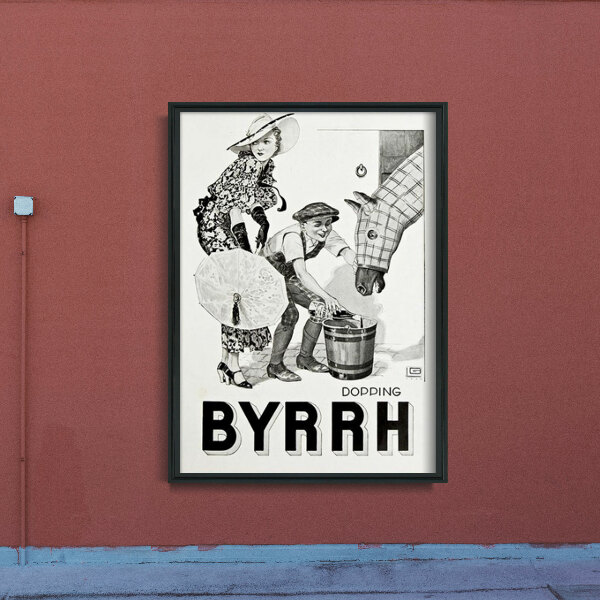 Poster Nápoj z južného Francúzska Print Byrrh