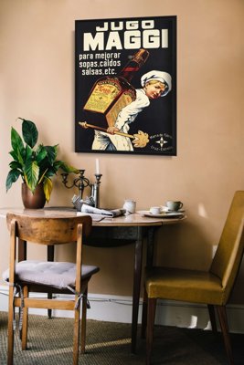 Plagát na stenu Vintage koreniaca omáčka Maggi Print