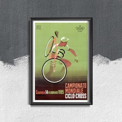 Plagát Retro bicykel
