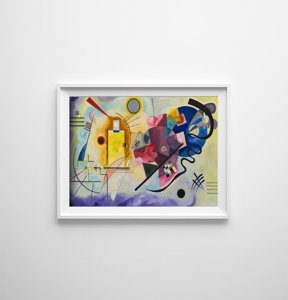 Plagát na stenu Jaune Rouge bleu Wassily Kandinsky