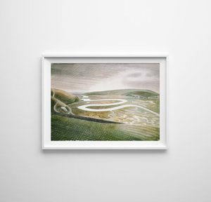 Poster Eric Ravilious Cuckmere Haven