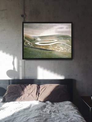 Poster Eric Ravilious Cuckmere Haven