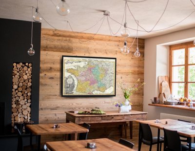 Poster na stenu Stará mapa Francúzska