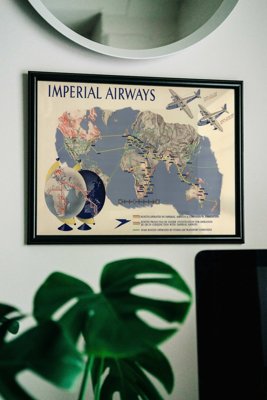 Vintage plagát Imperial Airways