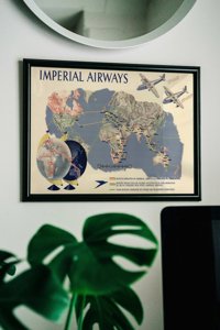 Vintage plagát Imperial Airways