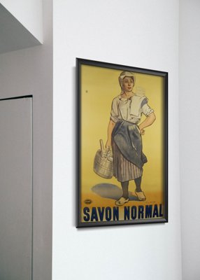 Plagát do obývačky Reklama na mydlo