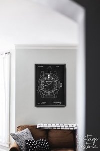 Plagát Patentované hodiny Rolex Wessel