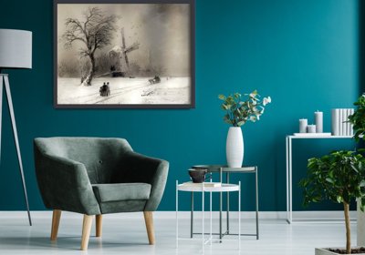 Plagát na stenu Búrka od Ivana Aivazovského