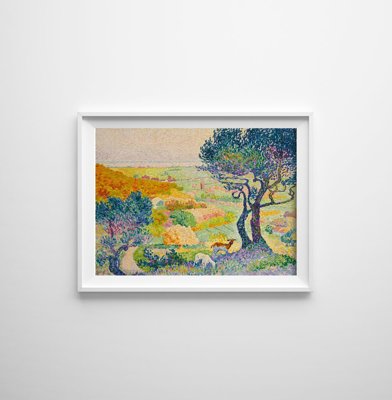 Poster La Plaine de Bormes od Henriho Edmonda