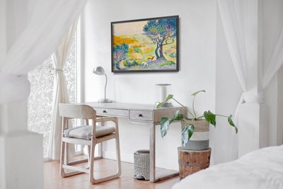 Poster La Plaine de Bormes od Henriho Edmonda