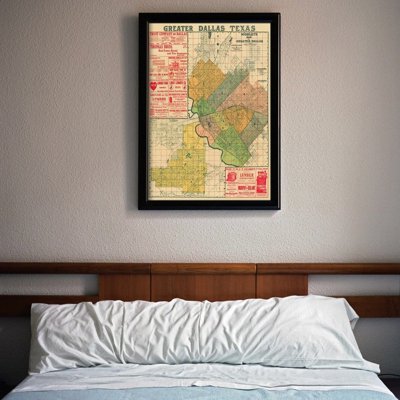 Poster na stenu Stará mapa holandského Rotterdamu
