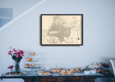Plagát Mapa San Mateo