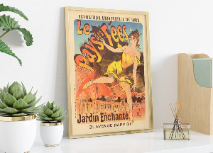 Poster Výstava Universelle de 1889, Le Pays des Charges