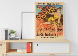 Poster Výstava Universelle de 1889, Le Pays des Charges