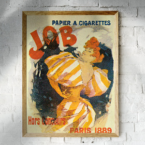 Plagát na stenu Pracovný papier a cigarety
